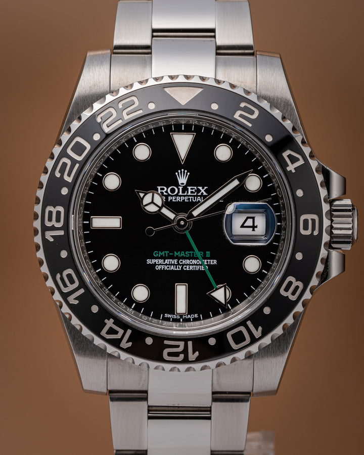 Rolex Stainless Steel GMT-Master II (116710LN)