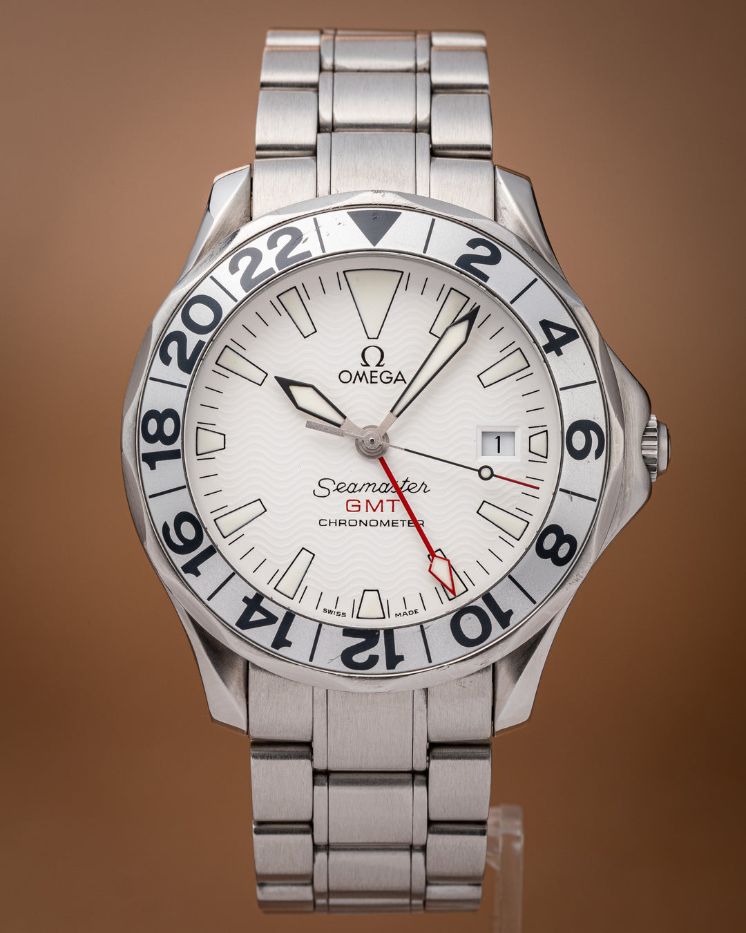 Omega Stainless Steel Seamaster Diver 300M GMT (2538.20.00)