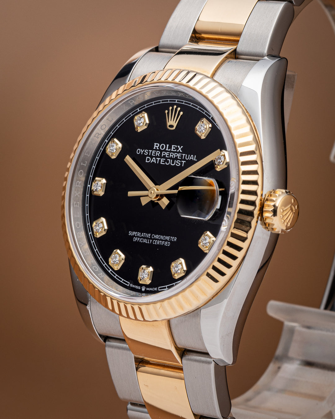 Rolex Stainless Steel and 18k Yellow Gold Datejust 36 (126233)