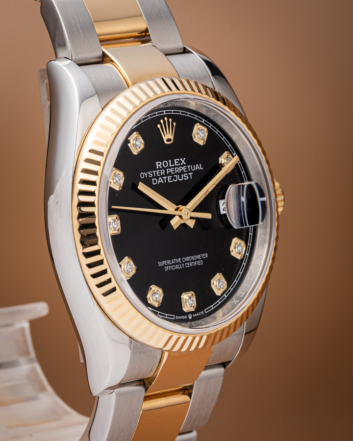 Rolex Stainless Steel and 18k Yellow Gold Datejust 36 (126233)