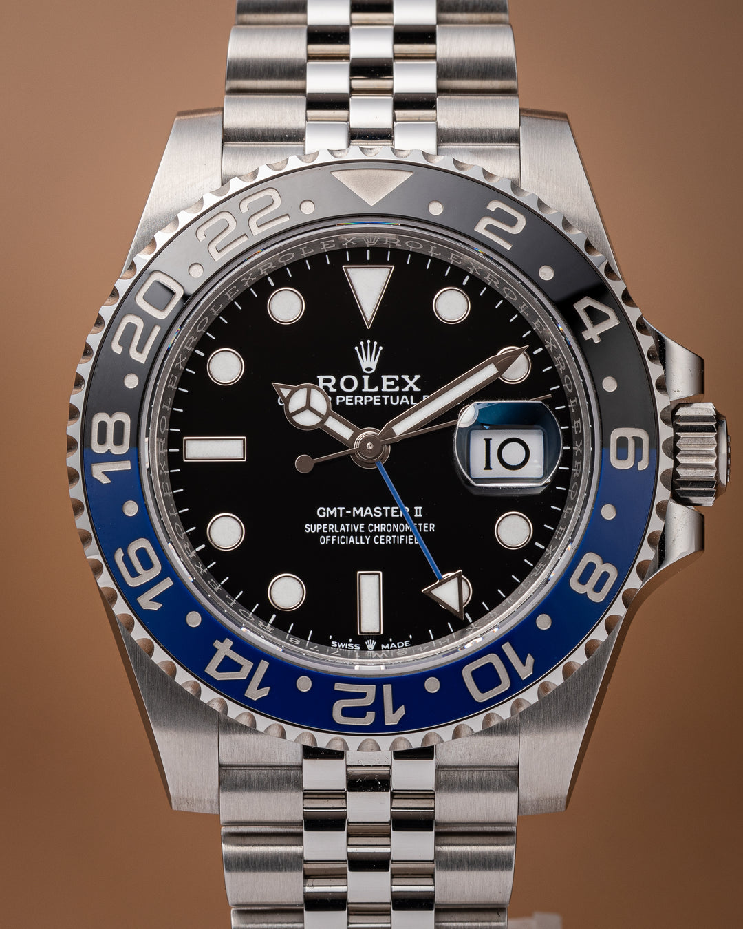 Rolex Stainless Steel GMT-Master II (126710BLNR)