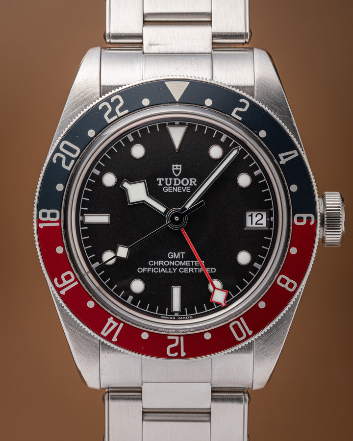 Tudor Stainless Steel Black Bay GMT (79830RB)