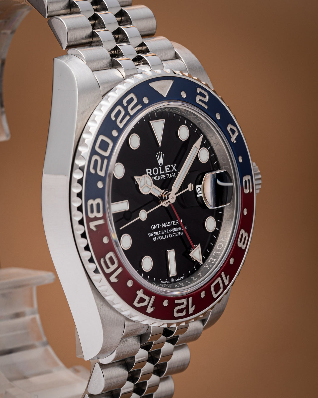 Rolex Stainless Steel GMT-Master II (126710BLRO)