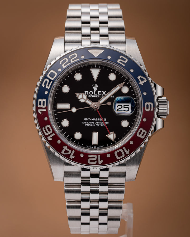 Rolex Stainless Steel GMT-Master II (126710BLRO)