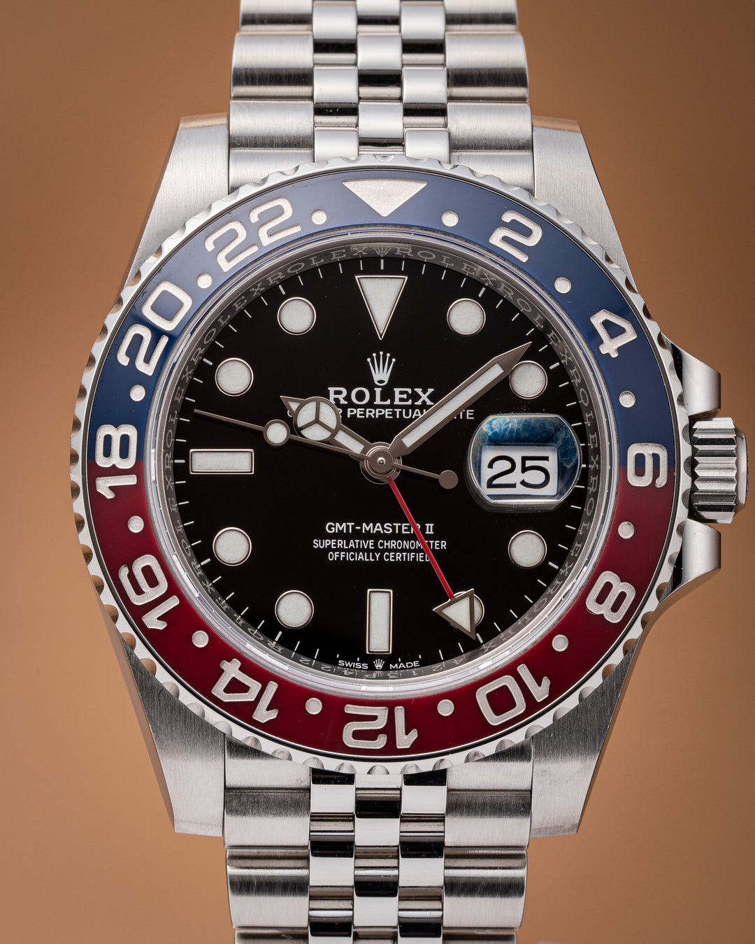 Rolex Stainless Steel GMT-Master II (126710BLRO)