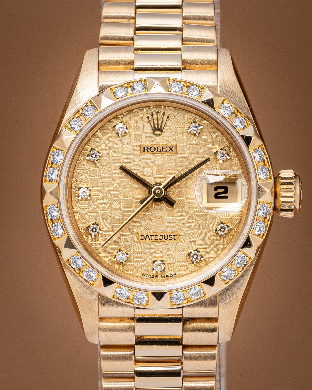 Rolex 18k Yellow Gold Women's Datejust (69258)