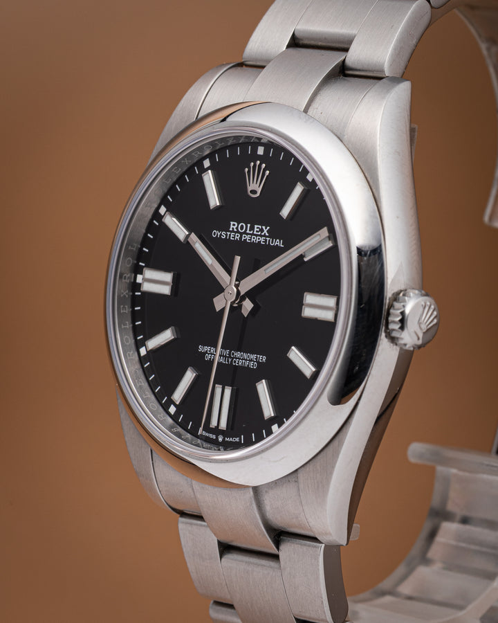 Rolex Stainless Steel Oyster Perpetual 41 (124300)