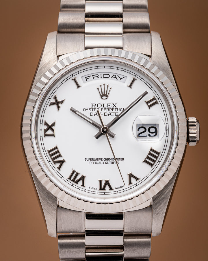 Rolex 18k White Gold Day-Date (18239)