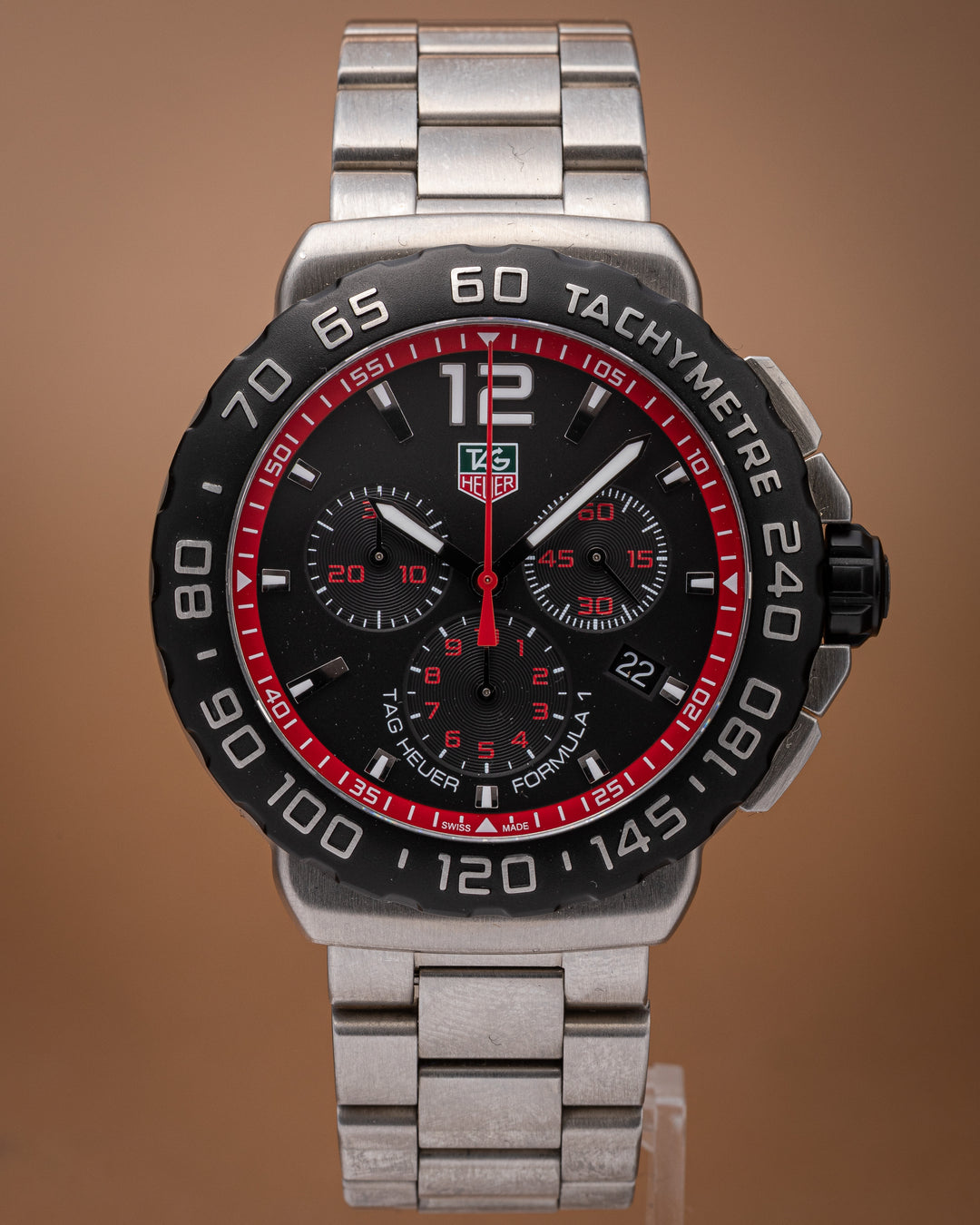 TAG Heuer Stainless Steel Formula 1 Quartz Chronograph (CAU1116)