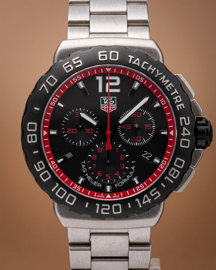 TAG Heuer Stainless Steel Formula 1 Quartz Chronograph (CAU1116)