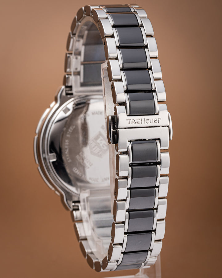 TAG Heuer Stainless Steel and Ceramic Women's Formula 1 Quartz Chronograph (CAH1212)